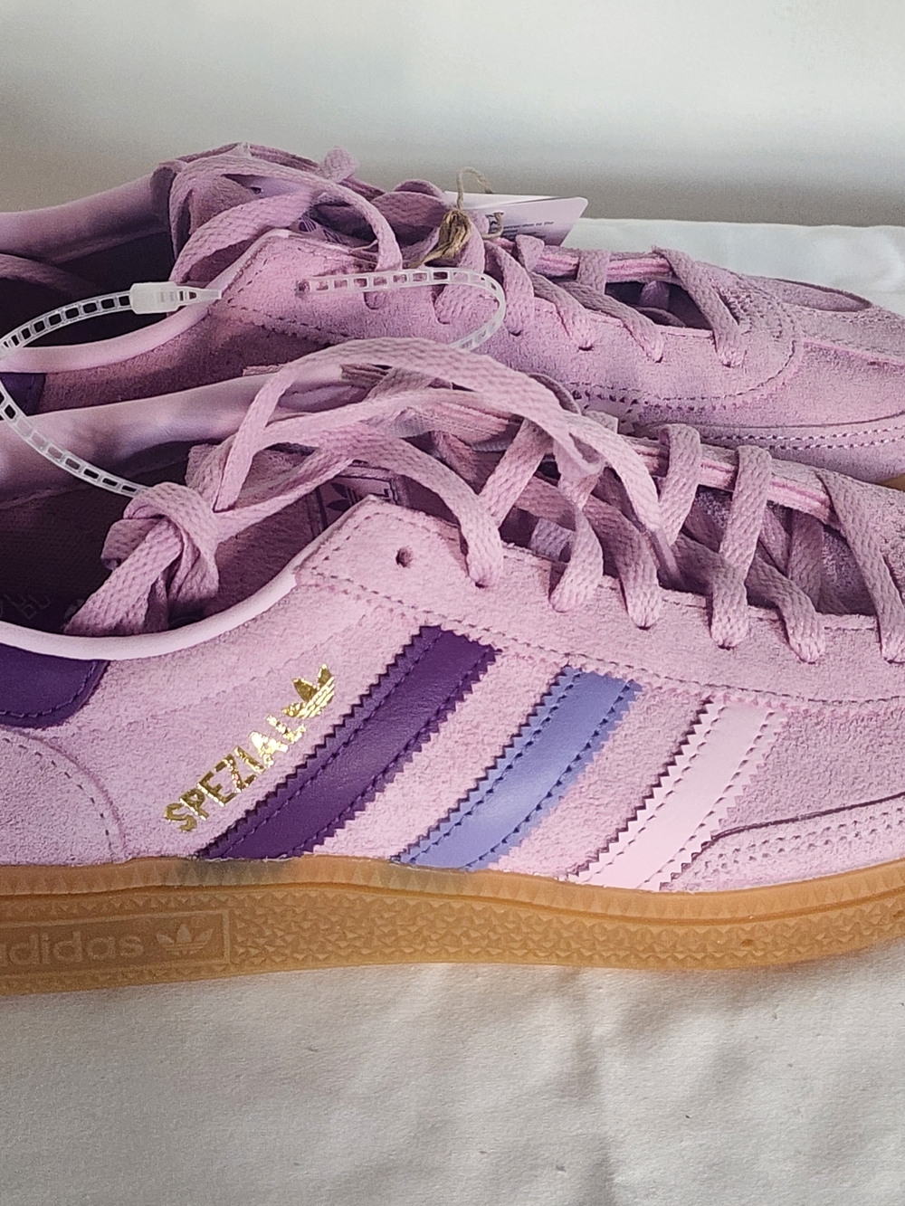 Women's adidas Handball Spezial Lavender Suede Sneakers - NWT - Size 8